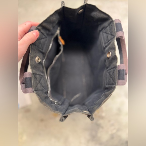 SOLD HERMES Vintage Unisex Y2K 100% Cotton Canvas Fourre Tout PM (Mini Tote) - Picture 14 of 16